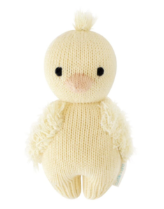 Cuddle and Kind Yellow Baby Duckling stuffed animal 
